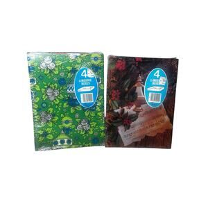 Vintage Cleo christmas holiday silver bells gift boxes lingerie boxes lot 8 NEW